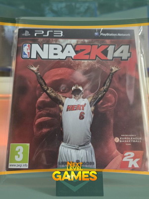 NBA 2K14 PS3 game like new, sports