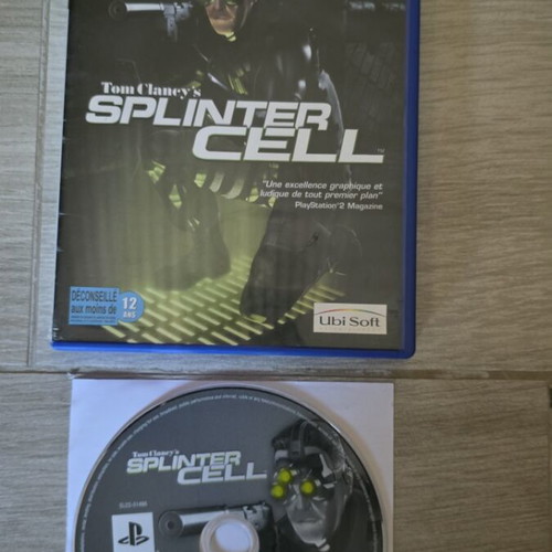 Splinter Cell PlayStation 2 used, without manual