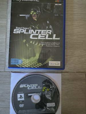 Splinter Cell PlayStation 2 μεταχειρισμένο, χωρίς manual