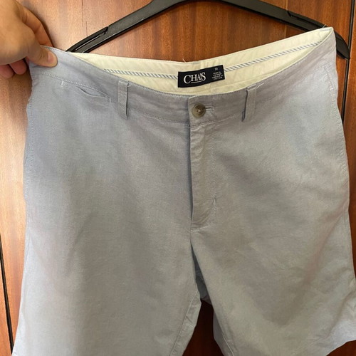 Chaps men's shorts size 33 like new, turquoise linen texture