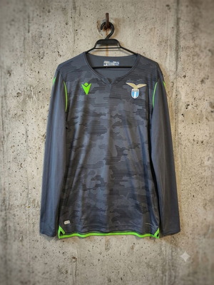 SS Lazio Macron long sleeve training jersey like new, size L