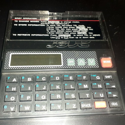 Electronic organizer used