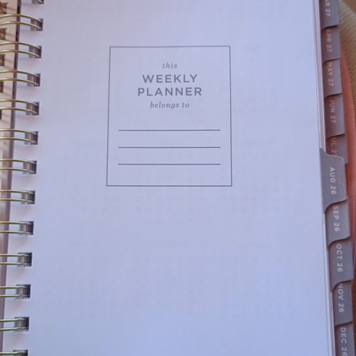 2027 Month Planner brand-new from Fringe Studio