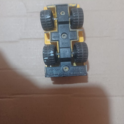 Metal toy truck vintage, used with lifting bed