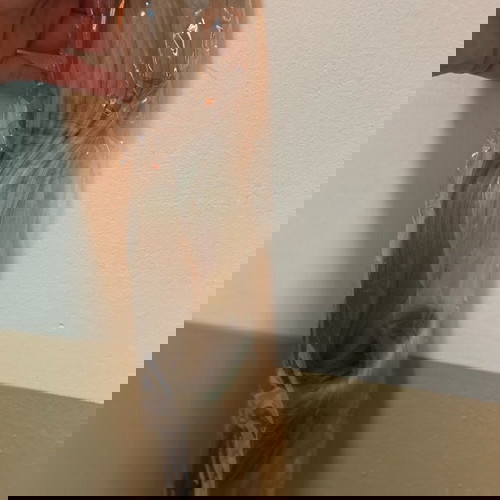 Луксозни прави конски опашки за жени 66.04 см нови, термоустойчиви, меки синтетични