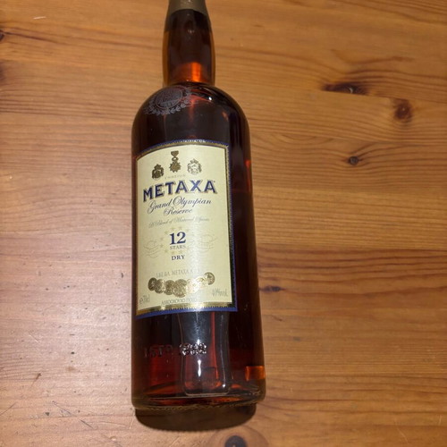 Metaxa Grand Olympian Reserve 12 Star extra aged sealed