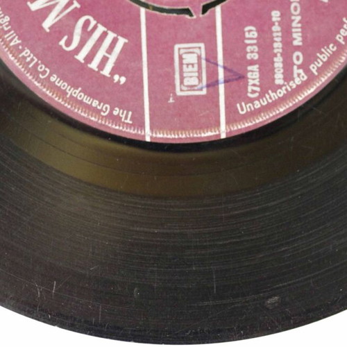 His Master's Voice 7'' vinyl used, laiko genre