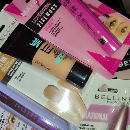 Maybelline New York makeup products set new sealed 6 pcs