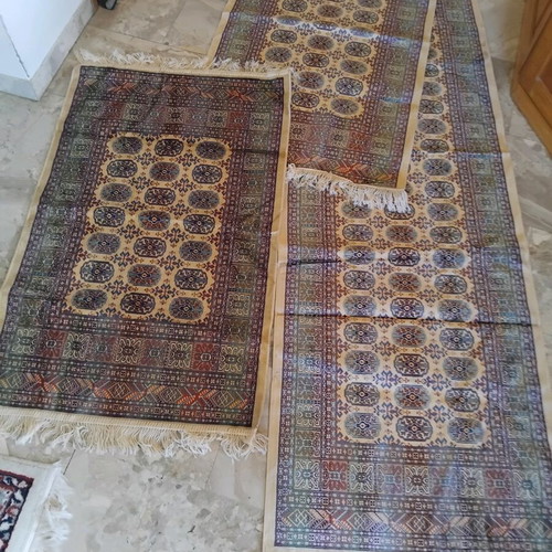 Summer rug set 3 pieces, 2 small and 1 large for bedroom