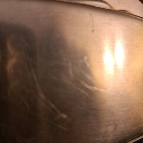 Silver-plated butter dishes 2 new from America with Rogers crystal