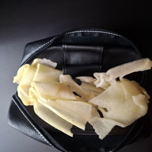 Leather pouch for 2 pipes and tobacco Angelo new