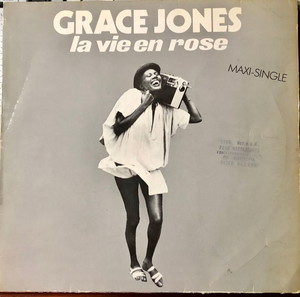 1980 Grace Jones – La Vie En Rose , Vinyl, 12", 45 RPM, Single (Long Version)