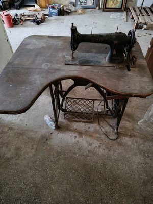 Electric sewing machine used