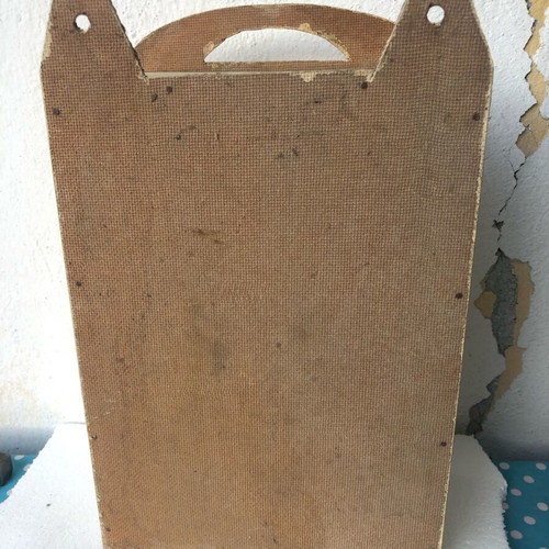 Wooden first aid box used