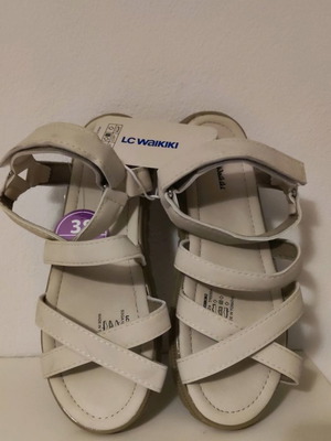 LC Waikiki sandals new, size 38, white-cream