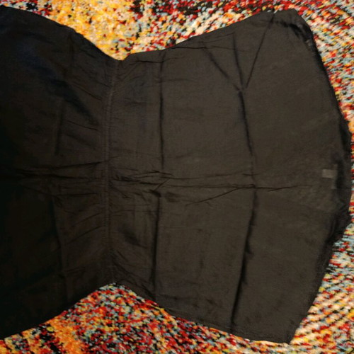 Stradivarius black sleeveless shirt new no Small semi-transparent