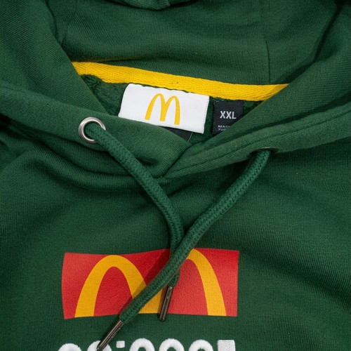 Snipes x McDonald's Limited Edition Hoodie, green, XXL