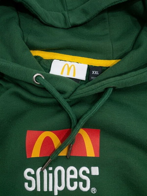 Snipes x McDonald's Limited Edition Hoodie, green, XXL