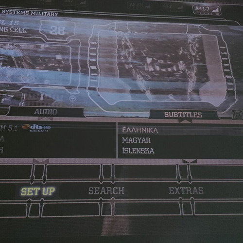 Alien Anthology Blu-Ray with Prometheus 3D, English and Greek subtitles