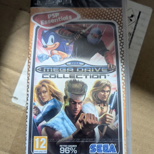 Sega Mega Drive Collection PSP Essentials new