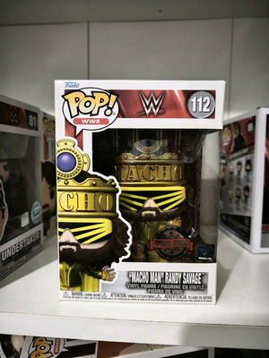 Macho Man WWE Funko Pop like new