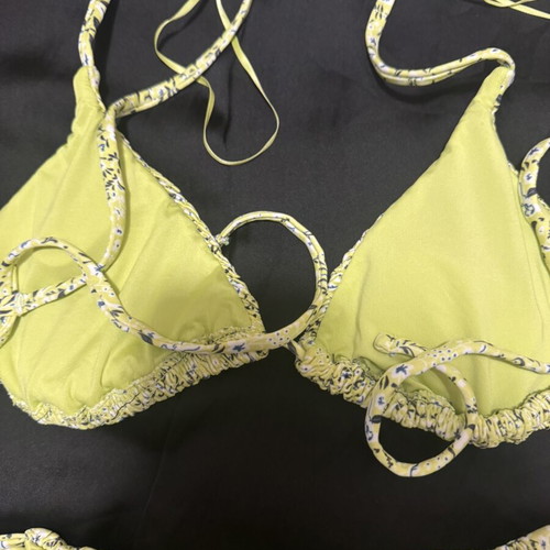 Pull and Bear swimsuit new, green and yellow