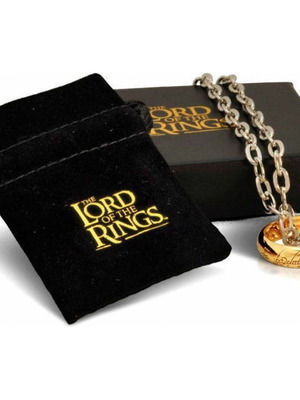 The Noble Collection The One Ring pendant new Lord of the Rings