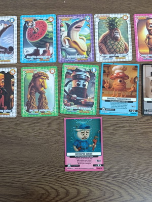 Brainrots cards used, pack of 11