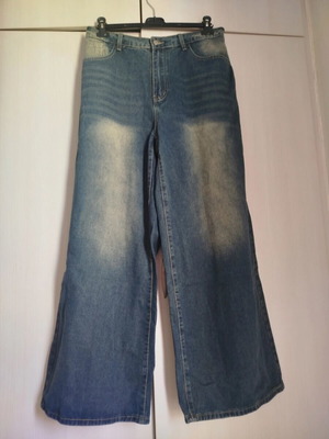 Baggy jean Shein new, blue, size XXXL
