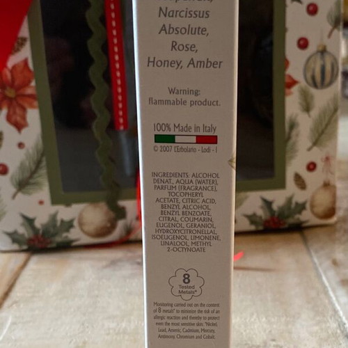 L’ erbolario Narciso Eau de Parfum 15ml new