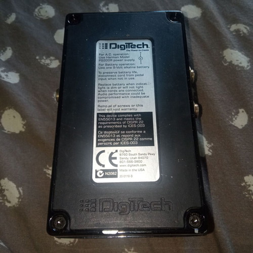 Digitech Death Metal pedal used