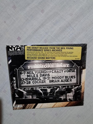 Neil Young & Crazy Horse Live At The Fillmore East HDCD Album DVD καινούργιο