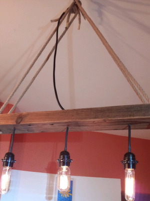 Vintage handmade ceiling lamp new