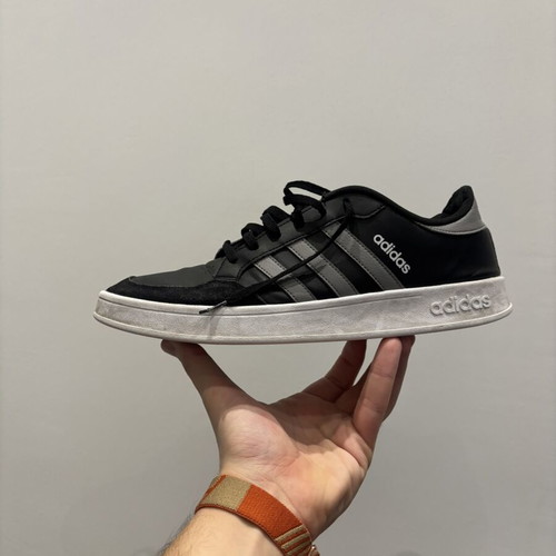 Adidas Sneakers No47 1/3 black grey white authentic