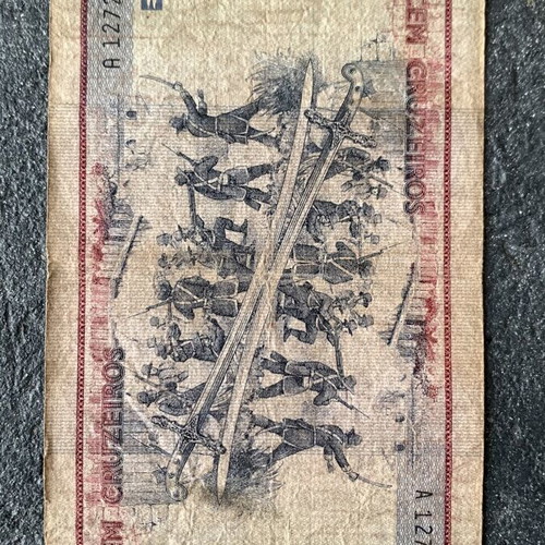 Banknote used, as shown
