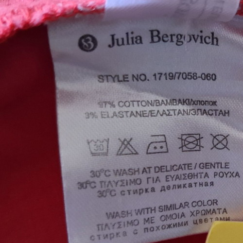 Julia Bergovich pants like new, fuchsia pink coral, size XL