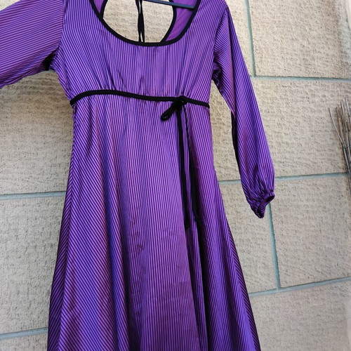 Ninety Nine dress like new, satin fabric, purple, size S
