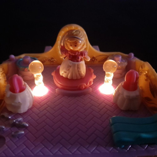 Bluebird Polly Pocket Light-up Bridal Salon vintage 1993/1994