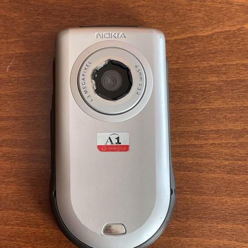 Nokia 6630 phone used with original battery and charger