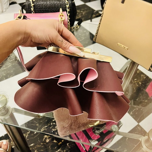 Zara bag bordeaux new