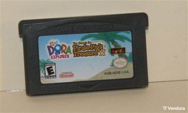 Nintendo Game Boy Advance Dora the Explorer The Search for Pirate Pig's Treasure se kali katastasi / litourgi timi 4 evro