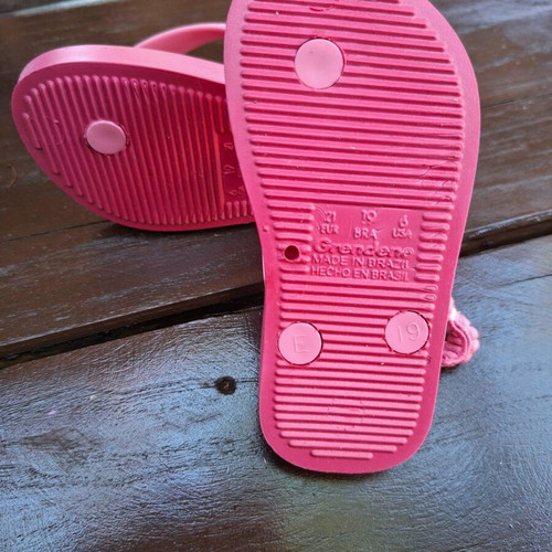 Ipanema children's sandals for girl size 21 new, pink flip flops with ankle strap