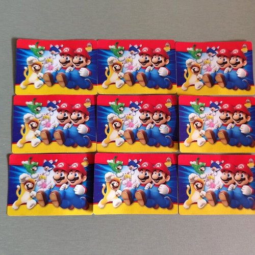 Super Mario cards set of 9 new