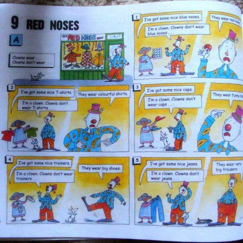 English Grammar Fun Book 3 used, children's comic