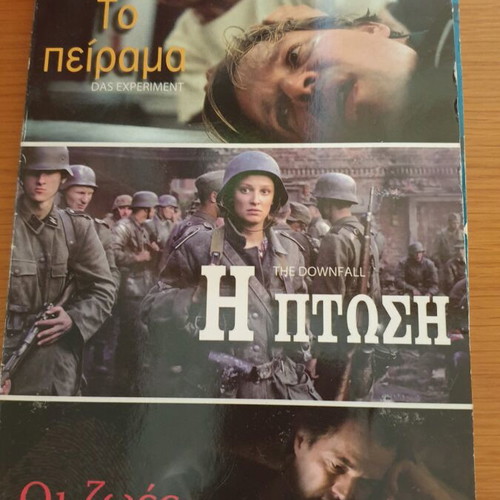 DVD pack of 55 new, 40 in hard case and 15 in paper