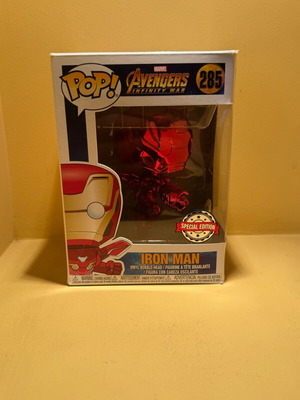 Funko Pop Iron Man Ruby like new