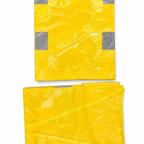 High-visibility yellow work vest new, pack of 79 pieces xl/xxl