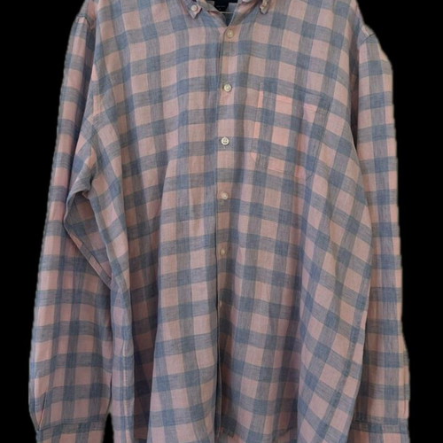 Scott Barber men's linen shirt XL like new, multicolor