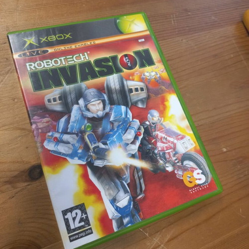 Xbox Robotech Invasion used