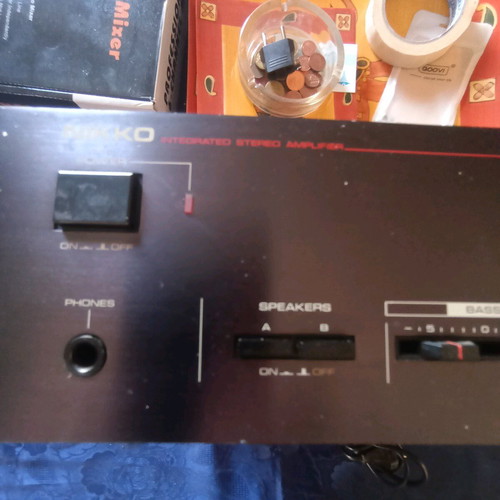 Nikko NA-340 stereo amplifier used 2x30 watt RMS